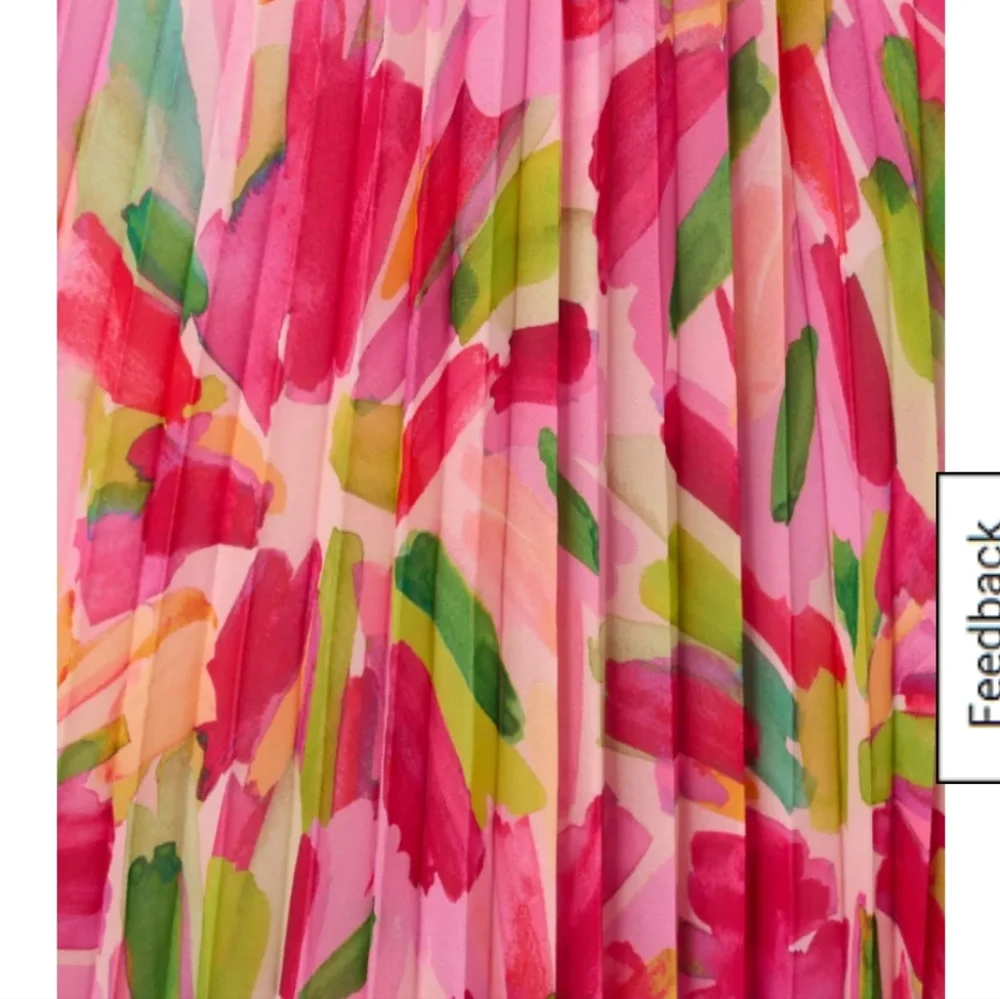 Adrianna Papell Multicolor Floral Midi Dress - Picture 6 of 7